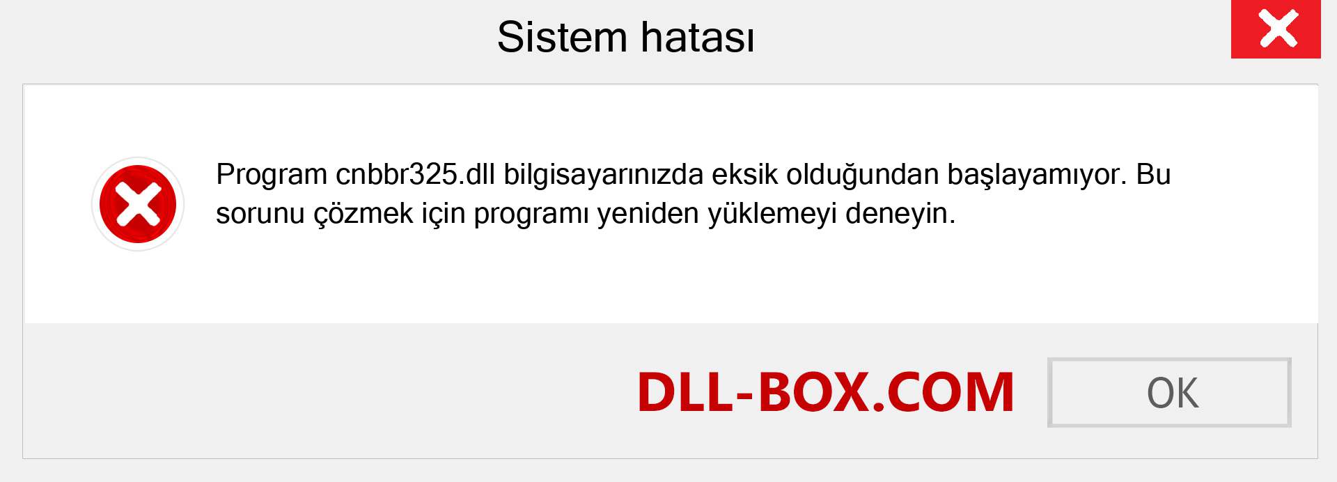 cnbbr325.dll dosyası eksik mi? Windows 7, 8, 10 için İndirin - Windows'ta cnbbr325 dll Eksik Hatasını Düzeltin, fotoğraflar, resimler